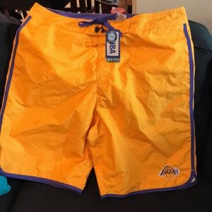 NBA Lakers Logo Short Brand New size XL